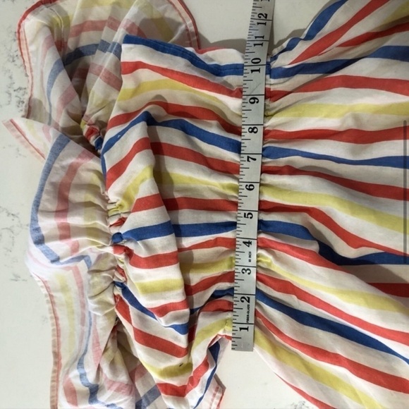 Lily Brown multi color off the shoulder dress - Picture 5 of 15